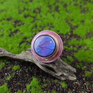 Pierścionek z labradorytem Kolithos