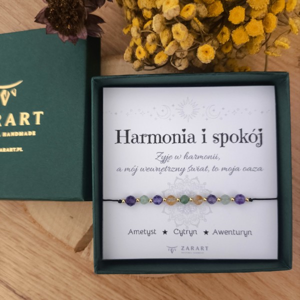 Bransoletka Harmonia i Spokój