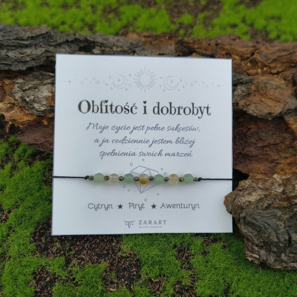 Bransoletka Obfitość i Dobrobyt