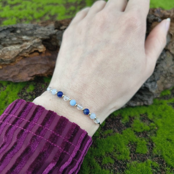 Bransoletka z kamieniami Bransoletka Woda - hover