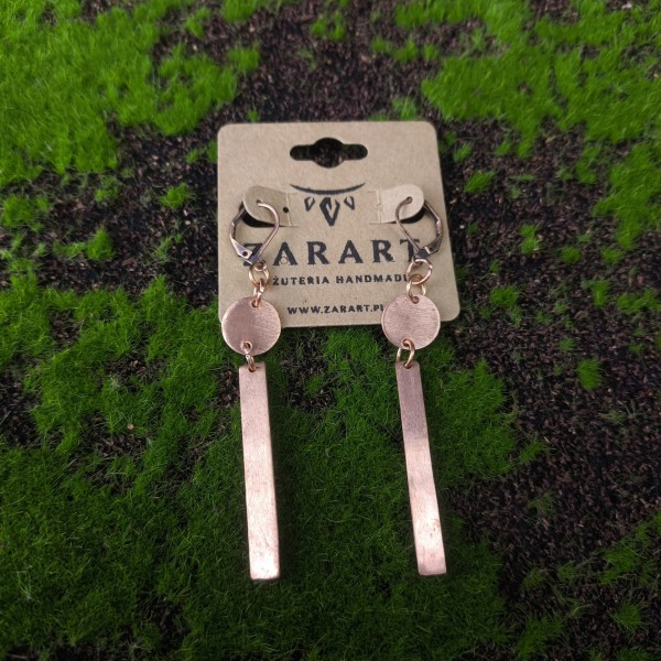 Kolczyki prostokąty Elemisat