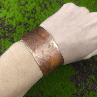 Bransoleta miedziana Nalisor