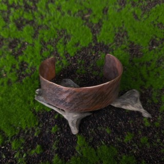 Bransoleta miedziana Ahelir