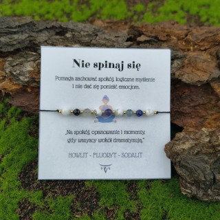 Bransoletka "Nie spinaj się"