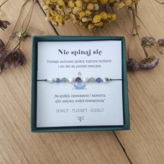 Bransoletka "Nie spinaj się"