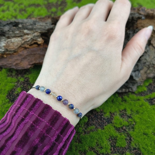 Bransoletka z kamieniami Bransoletka "Na zmęczenie życiem" - hover