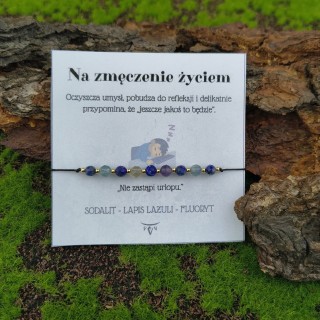 Bransoletka "Na zmęczenie życiem"