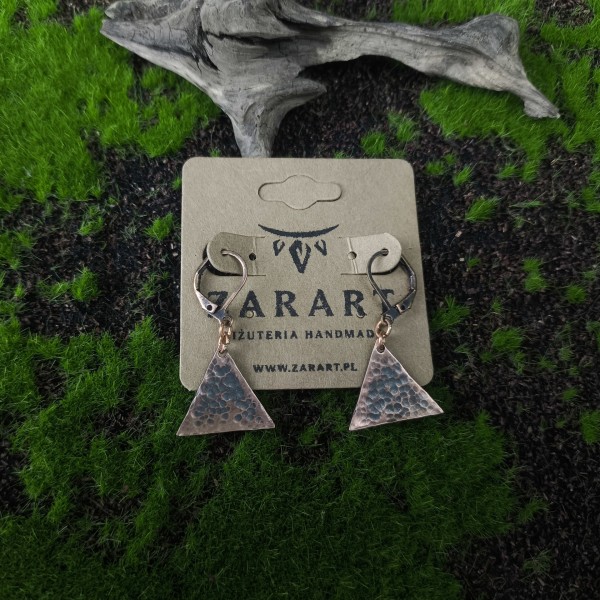 Kolczyki trójkąty Hydroles