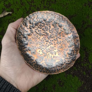 Talerzyk miedziany oksydowany