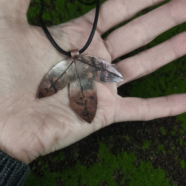 Naszyjnik miedziany Naszyjnik miedziany Floris - hover