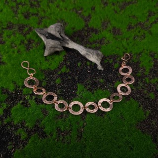 Bransoleta miedziana koła Erytih