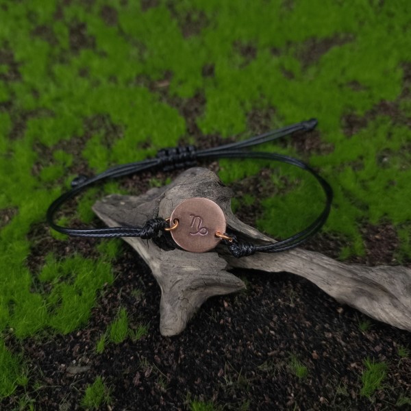 Bransoleta miedziana Zodiakalna