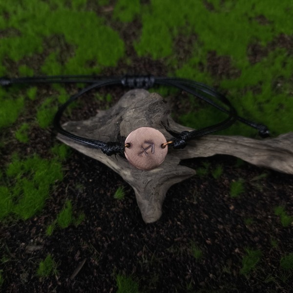 Bransoleta miedziana Zodiakalna - Strzelec