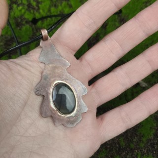 Naszyjnik z labradorytem Leogh