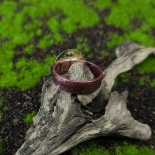 Pierścionek z labradorytem  Halisets