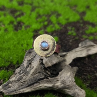 Pierścionek z labradorytem  Halisets