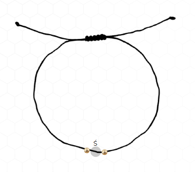 Bransoletka z kamieniami Bransoletka - 1 kamień (4mm)