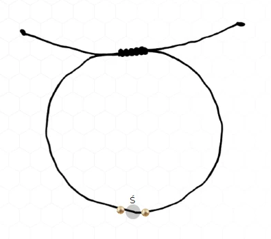 Bransoletka - 1 kamień (4mm)