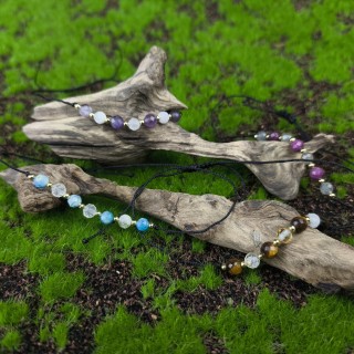 Bransoletka - 1 kamień (4mm)