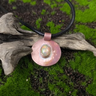 Naszyjnik z opalem etiopskim Efioris