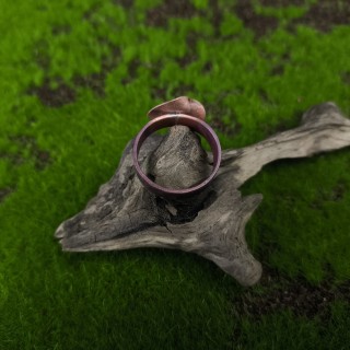 Pierścionek z oliwinem Jeatis