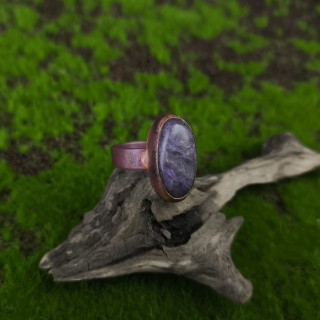 Pierścionek z czroitem Charytis