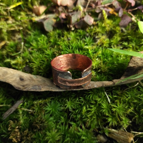 Pierścień miedziany Pierścień miedziany Thyrian - hover