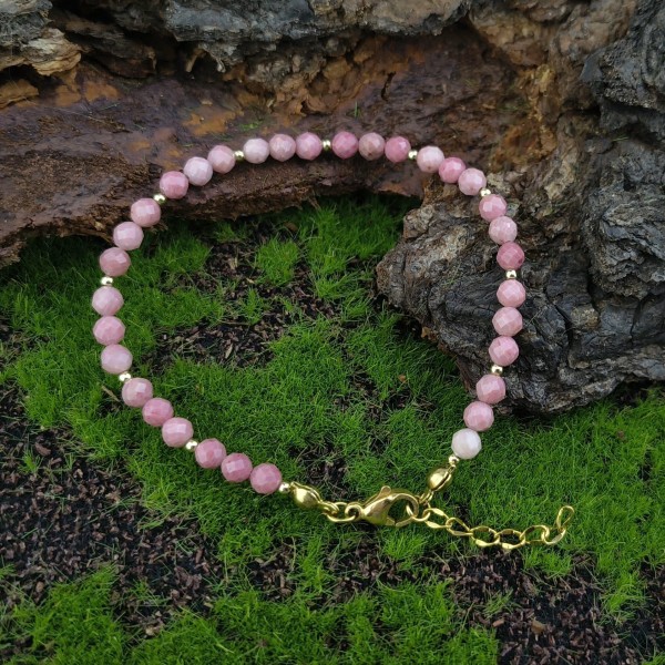 Bransoletka z kamieniami Bransoletka z Rodonitem