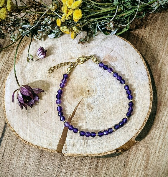 Bransoletka z Ametystem