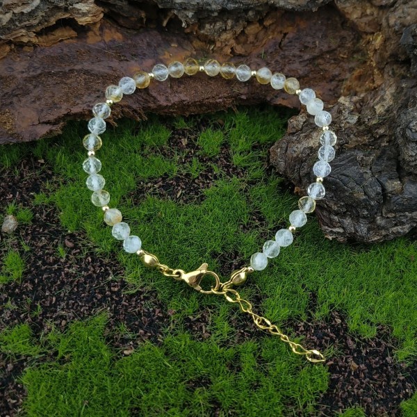 Bransoletka z kamieniami Bransoletka z Cytrynem