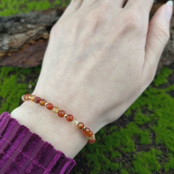 Bransoletka z kamieniami Bransoletka z Karneolem - hover