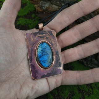 Naszyjnik z labradorytem Laberis