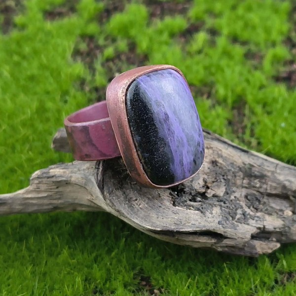 Pierścionek z czaroitem Classir