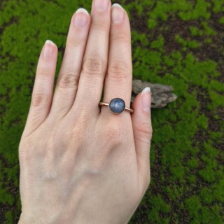 Pierścionek z szafirem Eksimis