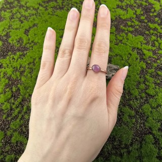 Pierścionek z szafirem Elehis