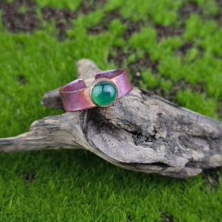 Pierścionek z onyksem Grilis