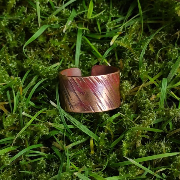 Pierścień miedziany Veynor